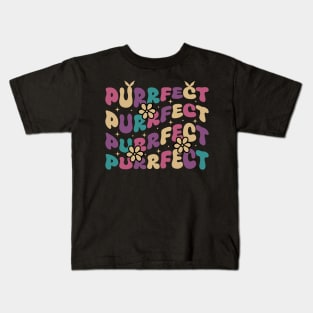 Purrfect Cat Kids T-Shirt